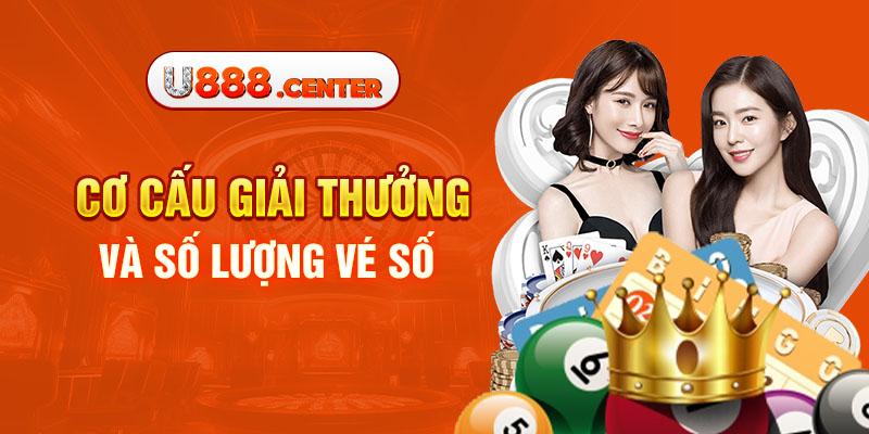 Cơ cấu giải thưởng và số lượng vé số 